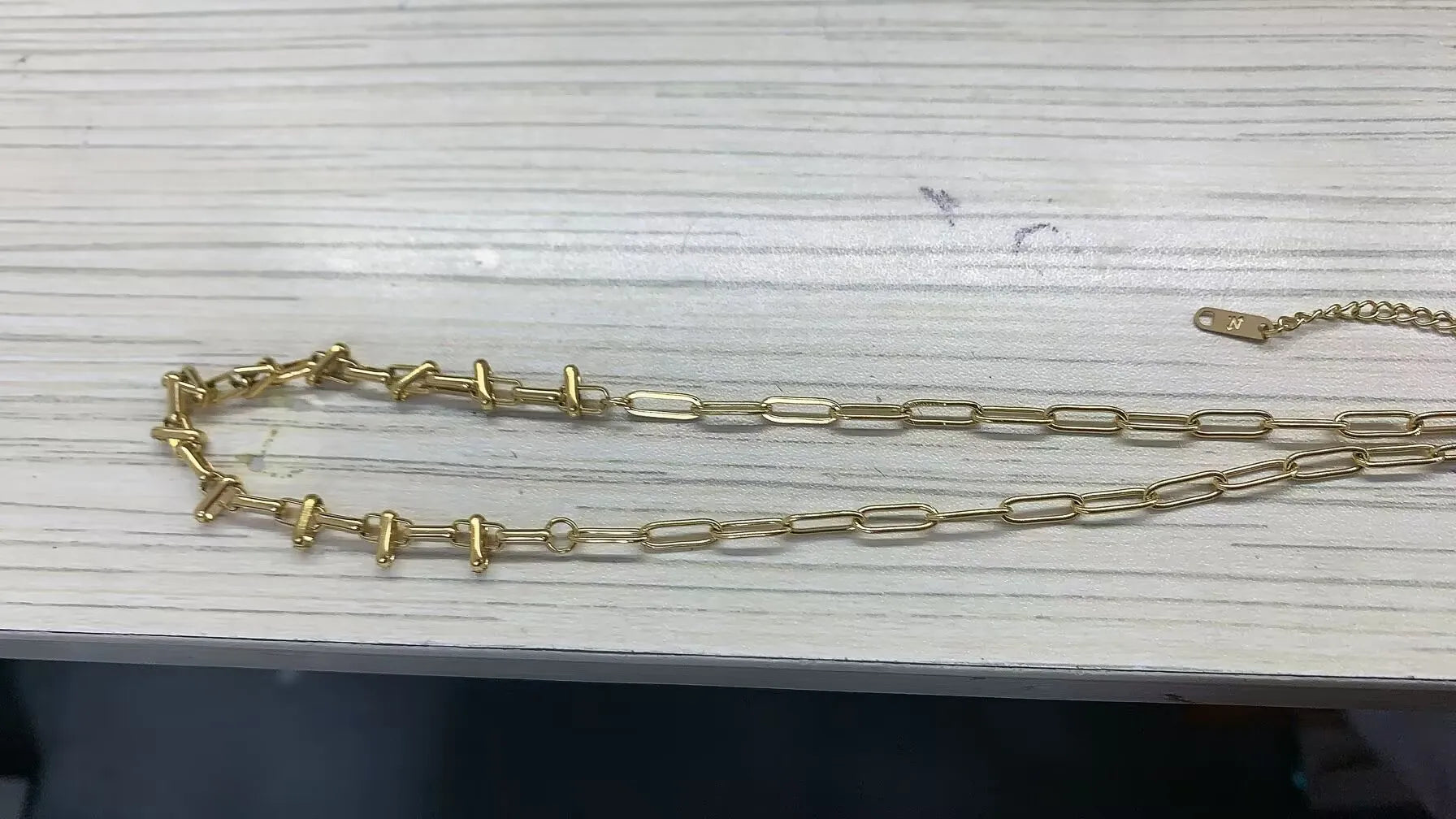 Stainless Steel Ball Chain Necklace – Minimalist Everyday Jewelry