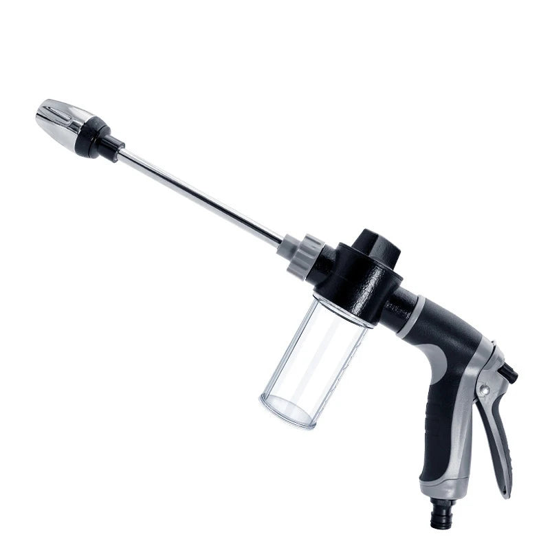 High-Pressure Water Gun Nozzle – Adjustable Metal Sprayer for Car Wash, Garden & Cleaning