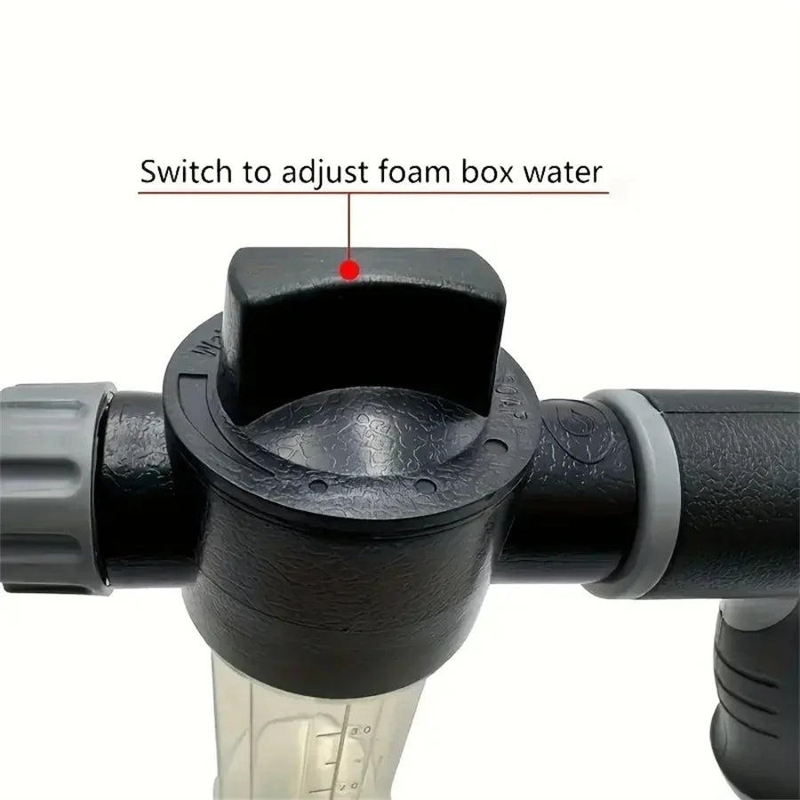 High-Pressure Water Gun Nozzle – Adjustable Metal Sprayer for Car Wash, Garden & Cleaning